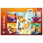 PUZZLES 100 COURAGEOUS LION KING 16478