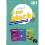  Mathématiques CE1 Cap Maths - Cahier de Géométrie + Fiches d'entraîment 