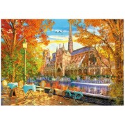 PUZZLE 1000PCS L'AUTOMNE À NOTRE DAME 19936