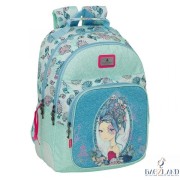 SAC A DOS DOUBLE MIRABELLE-MARINA DE SANTORO 42 CM