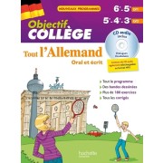  Tout l'Allemand 6e-5e LV1, 5e-4e-3e LV2 - Oral et écrit 