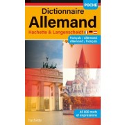  Dictionnaire Allemand Hachette & Langenscheidt - Français-allemand, allemand-français  