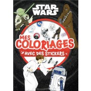  Mes coloriages avec stickers ; Star Wars 