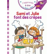  J'apprends à lire avec Sami et Julie ; CE1 ; Sami et Julie font des crêpes 