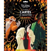  Cartes à gratter géantes Vilains - Les ateliers 