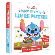  Stitch et les couleurs - 5 puzzles de 4 pièces  