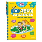  100 Jeux de vacances avec Sami et Julie Du CE2 au CM1 (8-9 ans) - Cahier de vacances 2023 