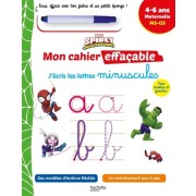  J'écris les minuscules Spidey et ses amis extraordinaires - Maternelle MS-GS - Avec 1 feutre effaçable  