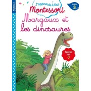  J'apprends à lire Montessori - CP niveau 3 : Margaux et les dinosaures 
