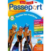  Passeport - Toutes les matières - De la 6e à la 5e - Cahier de vacances 2024 