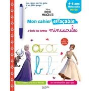  Disney - Reine des neiges 2 - Mon cahier effaçable - J'écris les lettres minuscules (4-6 ans) 