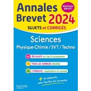  Annales Brevet Sciences  