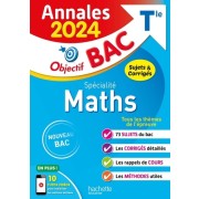 Annales Objectif BAC 2024 - Spécialité Maths 