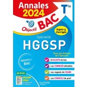  Annales Spécialité HGGSP  