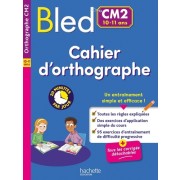  Cahier d'orthographe CM2 