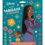  Wish, Asha et la bonne étoile - Les ateliers. Avec 5 tableaux, 1 livret de coloriages, 1 stylet et 500 sequins scintillants  