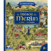  Le trésor de Merlin ; un livre d'enquête ; 6 cartes, 150 énigmes 