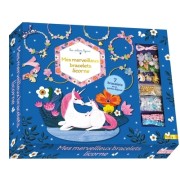 MES MERVEILLEUX BRACELETS LICORNES - COFFRET AVEC SUPPORT A BIJOUX ET