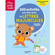  50 activités pour bien écrire les lettres majuscules - Moyenne et grande sections  