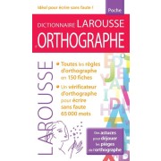  Dictionnaire Larousse d'orthographe poche 