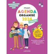  Mon Agenda Famille Organisée 2024 - Poche 
