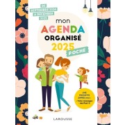  Mon agenda organisé 2025 - Poche 