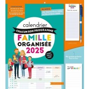  Calendrier Chacun son programme Famille organisée 2025 - À chacun son programme 