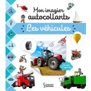  Mon imagier autocollants - Les véhicules 