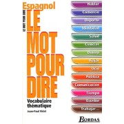  Espagnol. Vocabulaire thématique 
