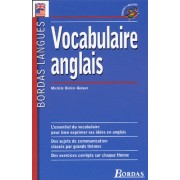  Vocabulaire anglais 