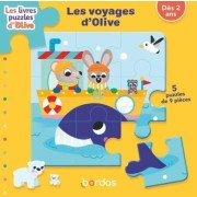  Les livres-puzzles Olive - Les voyages d'Olive 