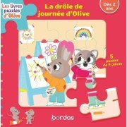  Les livres-puzzles Olive - La drôle de journée d'Olive 
