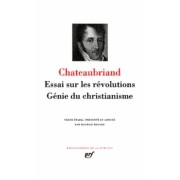  Essai sur les révolutions. - Génie du christianisme 