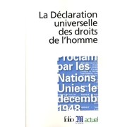  La Déclaration universelle des droits de l'homme  