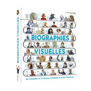  Biographies visuelles - De Cléopâtre et Confucius à Mbappé et Greta Thunberg  