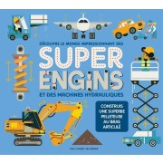  Découvre le monde impressionnant des super engins et des machines hydrauliques - Construis une superbe pelleteuse au bras articulé  