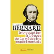  Introduction à l'étude de la médecine expérimentale  
