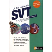  Dictionnaire de SVT - Sciences de la Vie et de la Terre  