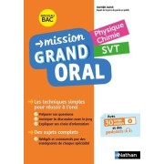  Mission grand oral - Physique Chimie - SVT  