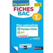 Ma compil + fiches bac ; physique-chimie, SVT ; terminale (édition 2021) 