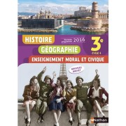 Histoire Géographie Enseignement moral et civique 3e Cycle 4 - Livre de l'élève  