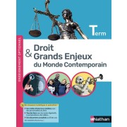  Droit et grands enjeux du monde contemporain Terminale  