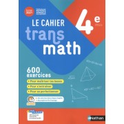  Le cahier Transmath 4e  