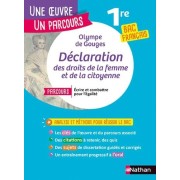  Déclaration de droits de la femme et de la citoyenne - Avec le parcours "Ecrire et combattre pour l'égalité"  