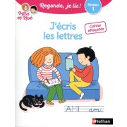  J'écris des lettres avec Mila et Noé - Cahier effaçable. Niveau 1  