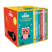  Ma petite boîte à comptines - Coffret en 6 volumes : Une souris verte ; La famille tortue ; Coucou hibou ; La fourmi m'a piqué la main ; Une poule sur un mur ; Petit escargot  
