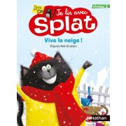  Je lis avec Splat ; vive la neige ! niveau 2 