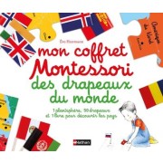  Mon coffret Montessori des drapeaux du monde  