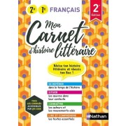  Mon carnet d'histoire littéraire - 1ère/ 2nde - 2023 