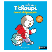 COLORIE T'CHOUPI SANS DEPASSER (L'ECOLE)